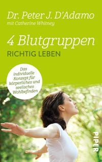 Produktbild: 4 Blutgruppen - Richtig leben