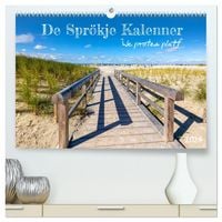 Produktbild: De Spr&ouml;kje Kalenner "We proten platt" (hochwertiger Premium Wandkalender 2026 DIN A2 quer), Kunstdruck in Hochglanz