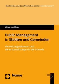 Produktbild: Public Management in St&auml;dten und Gemeinden