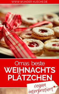 Produktbild: Omas beste Weihnachtspl&auml;tzchen - vegan interpretiert