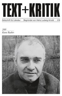 Produktbild: TEXT+KRITIK 209: Kuno Raeber