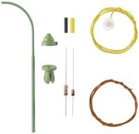 Produktbild: Viessmann Modelltechnik H0 Gaslaterne einfach Bausatz 6729 1St.