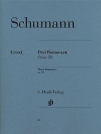 Produktbild: Robert Schumann - Drei Romanzen op. 28