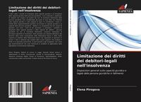 Produktbild: Limitazione dei diritti dei debitori-legali nell'insolvenza