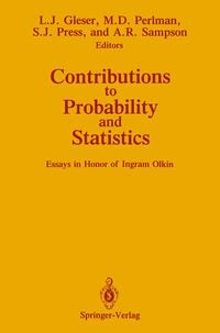 Produktbild: Contributions to Probability and Statistics
