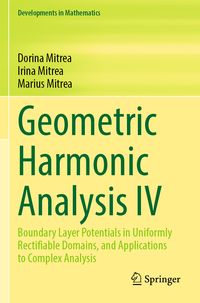 Produktbild: Geometric Harmonic Analysis IV