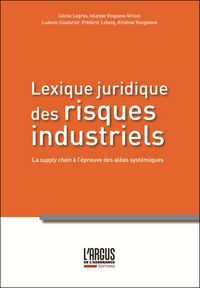 Produktbild: Lexique juridique des risques industriels