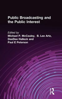 Produktbild: Public Broadcasting and the Public Interest