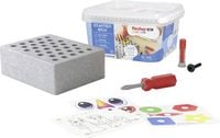 Produktbild: Fischertechnik 579434 - Fischer for Kids, Starter-Box, Schrauben-Stecken-Staunen, 14-teilig, f&uuml;r Kinder ab 3 Jahren