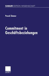 Produktbild: Commitment in Gesch&auml;ftsbeziehungen