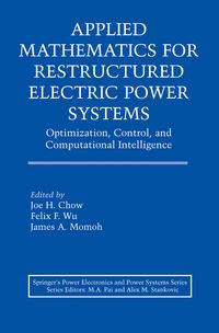 Produktbild: Applied Mathematics for Restructured Electric Power Systems