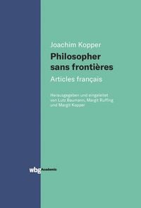 Produktbild: Philosopher sans fronti&egrave;res - Articles francais