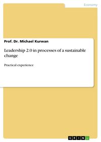 Produktbild: Leadership 2.0 in processes of a sustainable change