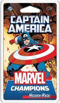 Produktbild: Asmodee FFGD2903 - Marvel Champions, Captain America, Kartenspiel, Erweiterung