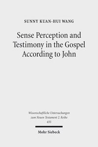 Produktbild: Sense Perception and Testimony in the Gospel According to John