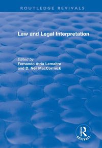 Produktbild: Law and Legal Interpretation