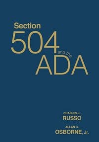 Produktbild: Section 504 and the ADA