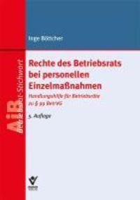 Produktbild: Rechte des Betriebsrats bei personellen Einzelma&szlig;nahmen