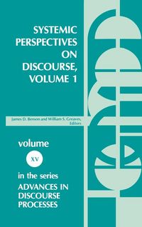 Produktbild: Systemic Perspectives on Discourse, Volume 1