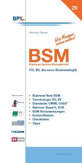 Produktbild: BSM, Business Service Management