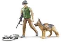 Bruder - bworld Förster mit Hund und Ausrüstung