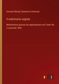 Produktbild: Il matrimonio segreto