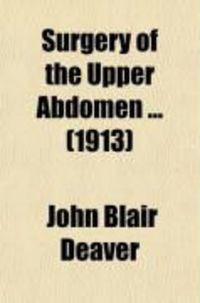 Produktbild: Surgery of the Upper Abdomen (Volume 2)