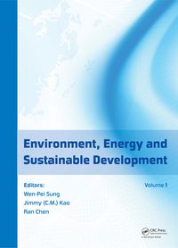 Produktbild: Environment, Energy and Sustainable Development