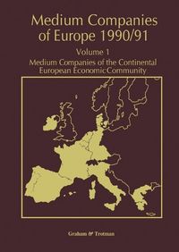 Produktbild: Medium Companies of Europe 1990/91