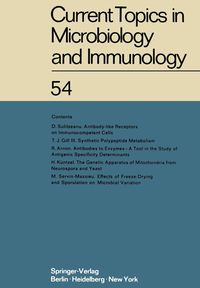 Produktbild: Current Topics in Microbiology and Immunology