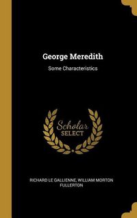 Produktbild: George Meredith: Some Characteristics