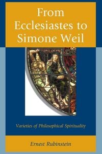 Produktbild: From Ecclesiastes to Simone Weil