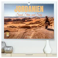 Produktbild: Jordanien Sand, Stein und Salz (hochwertiger Premium Wandkalender 2027 DIN A2 quer), Kunstdruck in Hochglanz
