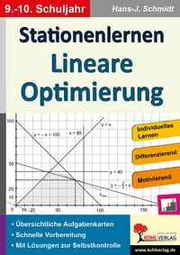 Produktbild: Stationenlernen Lineare Optimierung / Klasse 9-10