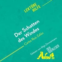 Produktbild: Der Schatten des Windes von Carlos Ruiz Zaf&oacute;n (Lekt&uuml;rehilfe)
