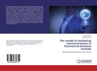 Produktbild: The model of marketing communications in business-to-business markets