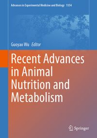 Produktbild: Recent Advances in Animal Nutrition and Metabolism