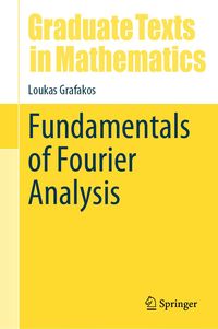 Produktbild: Fundamentals of Fourier Analysis
