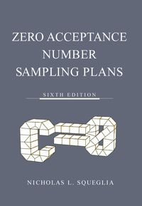 Bild vom Artikel Zero Acceptance Number Sampling Plans vom Autor Nicholas L. Squeglia