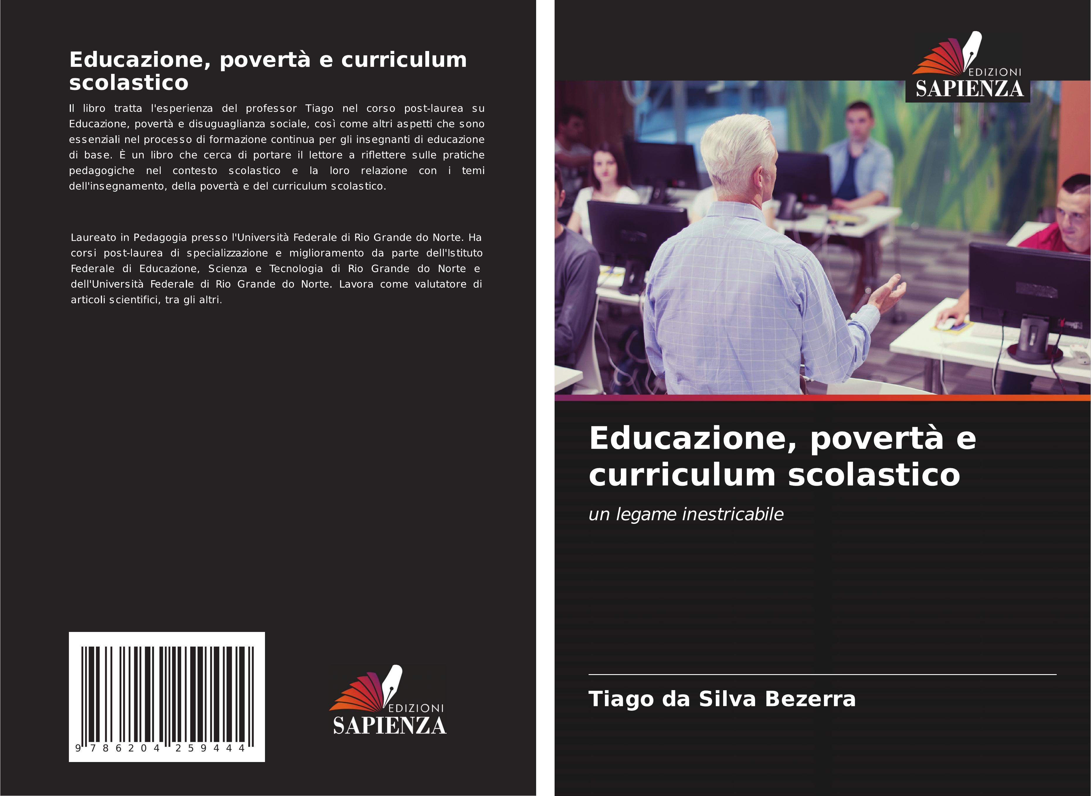 Produktbild: Educazione, povert&agrave; e curriculum scolastico