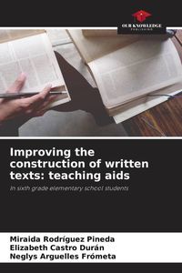 Produktbild: Improving the construction of written texts: teaching aids