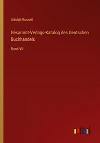 Produktbild: Gesammt-Verlags-Katalog des Deutschen Buchhandels