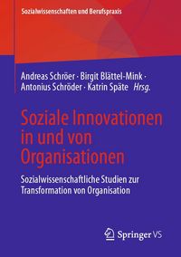 Produktbild: Soziale Innovationen in und von Organisationen