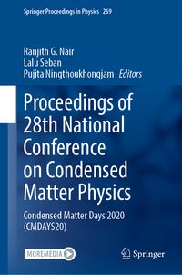 Produktbild: Proceedings of 28th National Conference on Condensed Matter Physics