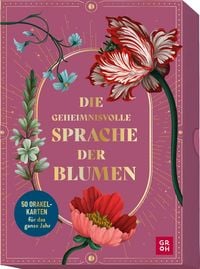 Produktbild: Die geheimnisvolle Sprache der Blumen &ndash; 50 Orakelkarten f&uuml;r das ganze Jahr