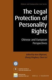 Produktbild: The Legal Protection of Personality Rights