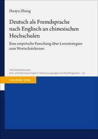 Produktbild: Deutsch als Fremdsprache nach Englisch an chinesischen Hochschulen