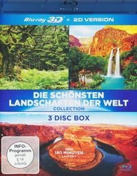 Produktbild: Die sch&ouml;nsten Landschaften der Welt Collection [3 BRs] (inkl. 2D-Version)