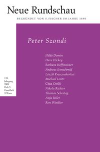 Produktbild: Neue Rundschau 2008/3