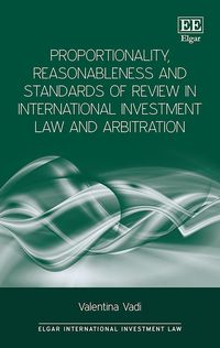 Produktbild: Vadi, V:  Proportionality, Reasonableness and Standards of R